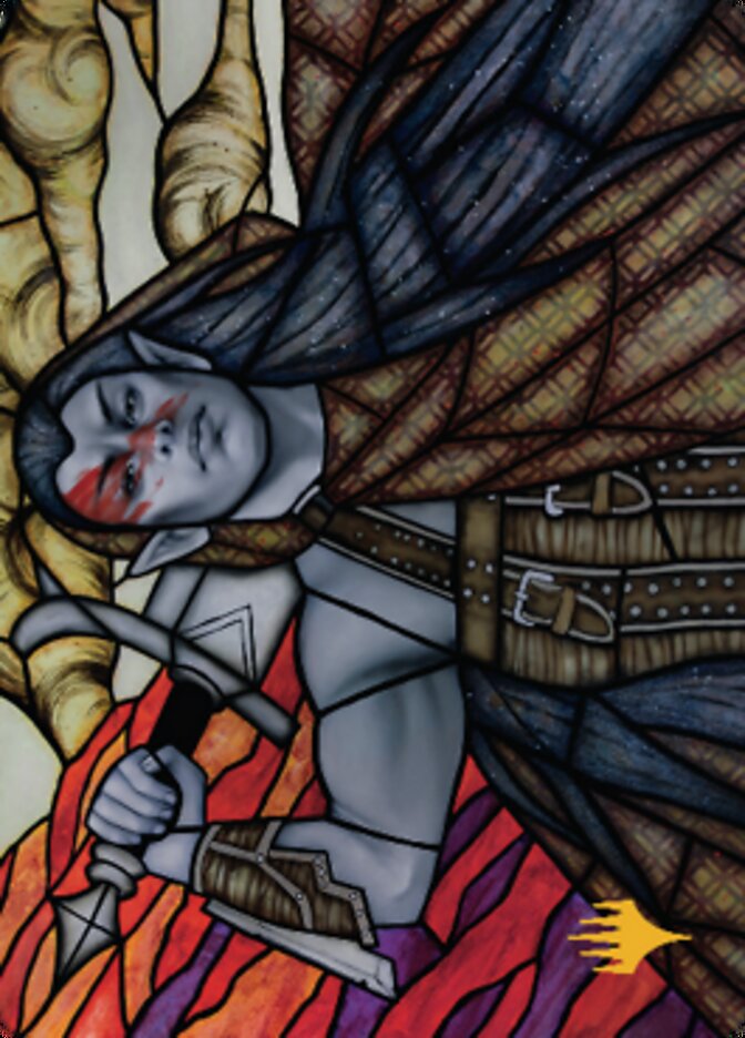 Radha, Coalition Warlord Art Card (Gold-Stamped Signature) [Dominaria United Art Series] | Game Master's Emporium (The New GME)