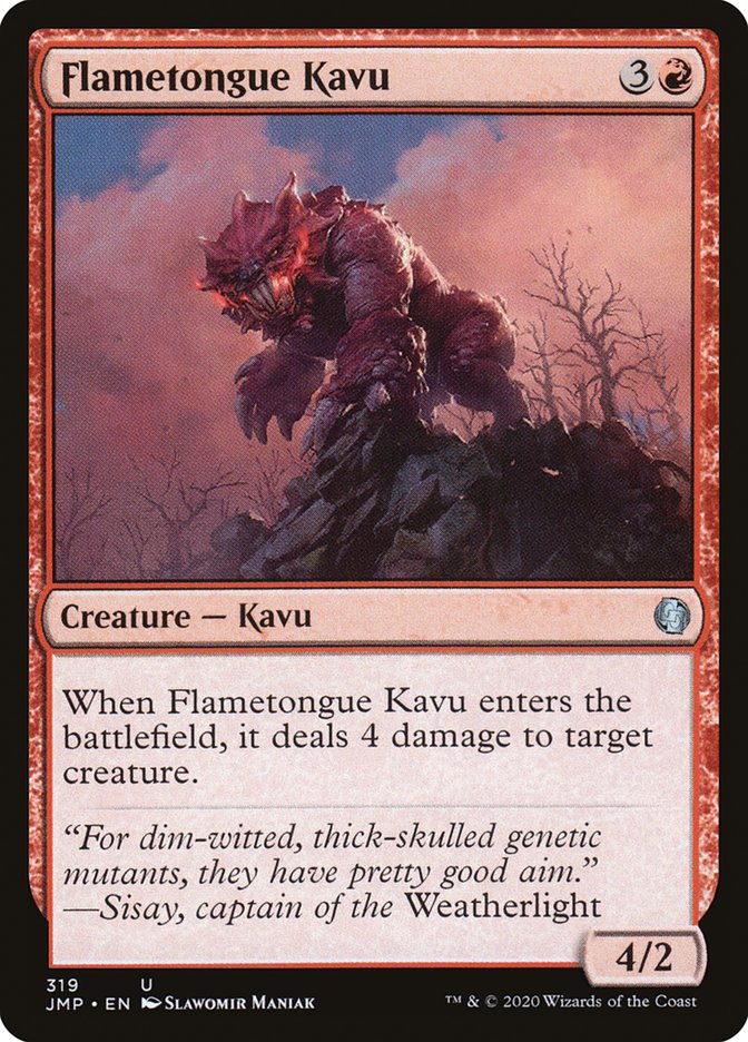Flametongue Kavu [Jumpstart] | Game Master's Emporium (The New GME)