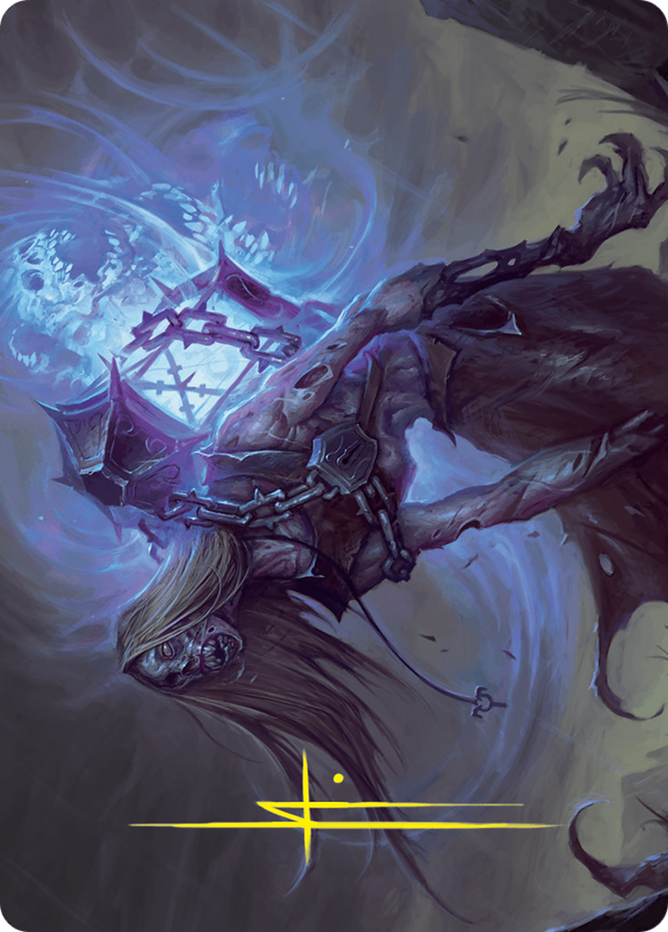 Soul-Shackled Zombie Art Card (9/54) [Foundations Art Series] | Game Master's Emporium (The New GME)