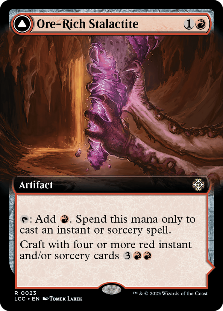 Ore-Rich Stalactite (Extended Art) [The Lost Caverns of Ixalan Commander] | Game Master's Emporium (The New GME)