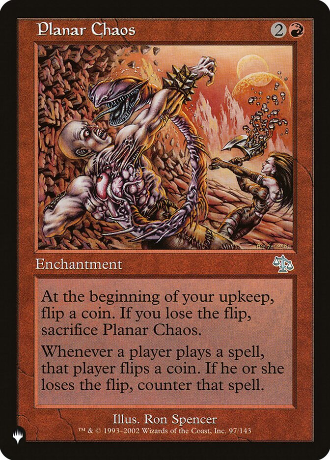 Planar Chaos [Secret Lair: Heads I Win, Tails You Lose] | Game Master's Emporium (The New GME)