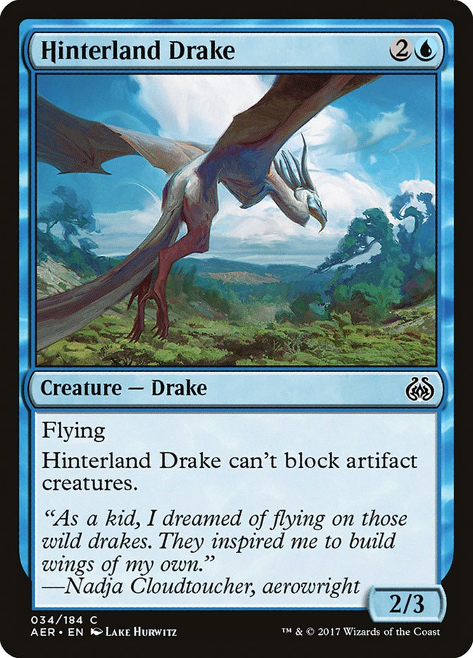 Hinterland Drake [Aether Revolt] | Game Master's Emporium (The New GME)