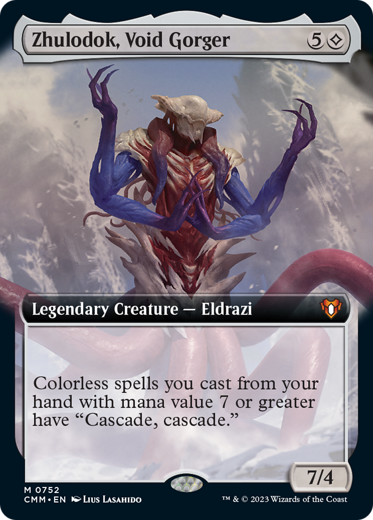 Zhulodok, Void Gorger (Extended Art) [Commander Masters] | Game Master's Emporium (The New GME)