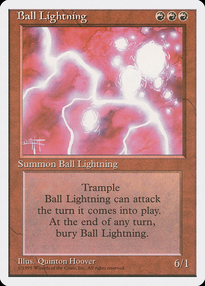 Ball Lightning [Fourth Edition] | Game Master's Emporium (The New GME)