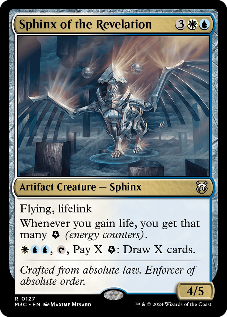 Sphinx of the Revelation (Ripple Foil) [Modern Horizons 3 Commander] | Game Master's Emporium (The New GME)