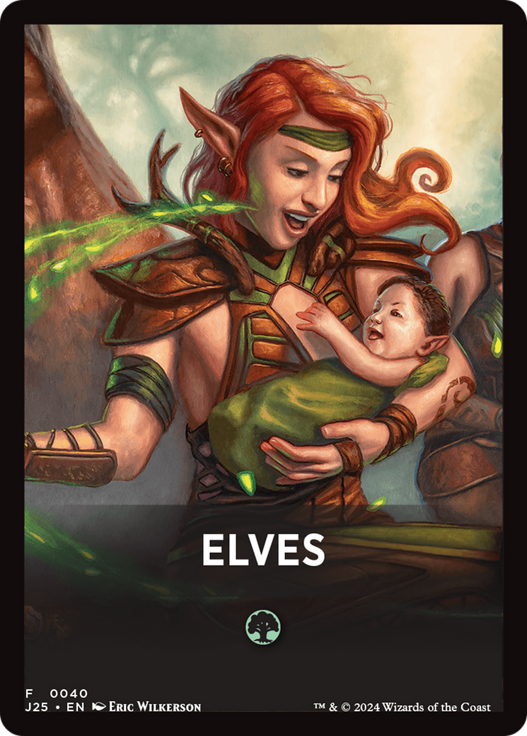 Elves Theme Card [Foundations Jumpstart Front Cards] | Game Master's Emporium (The New GME)