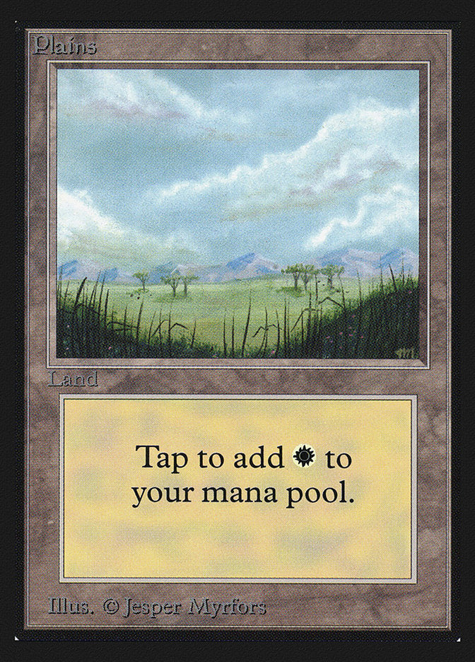 Plains (Trees on Plain / Signature on Right) [Collectors' Edition] | Game Master's Emporium (The New GME)