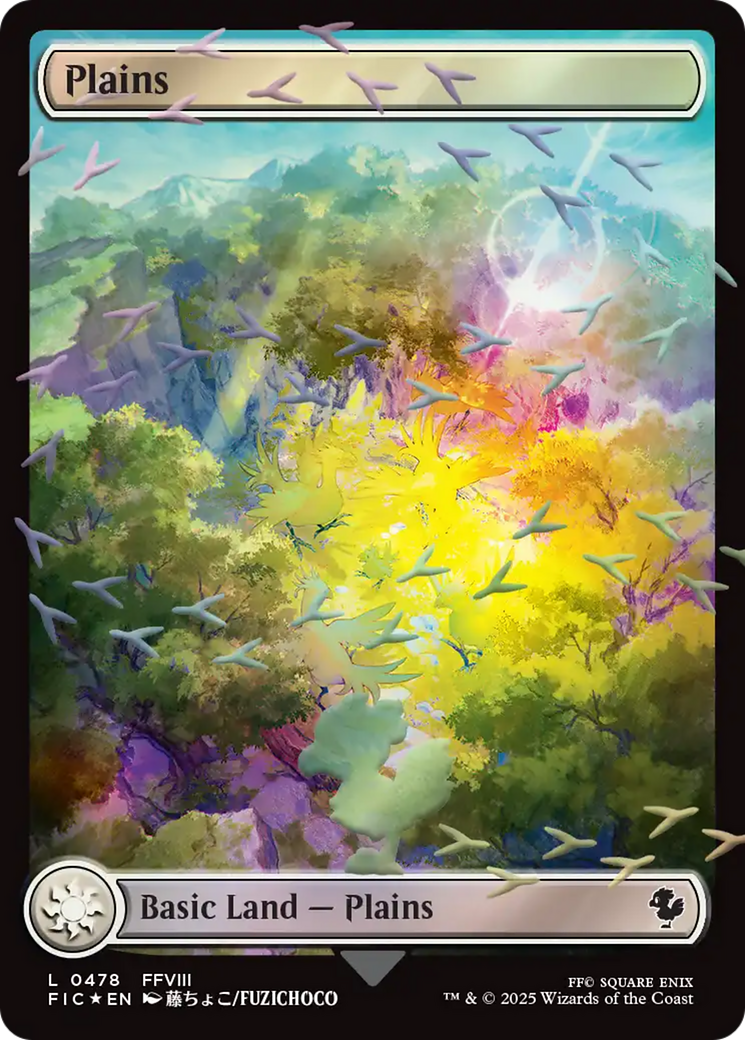 Plains (Chocobo Track Foil) [FINAL FANTASY Commander] | Game Master's Emporium (The New GME)