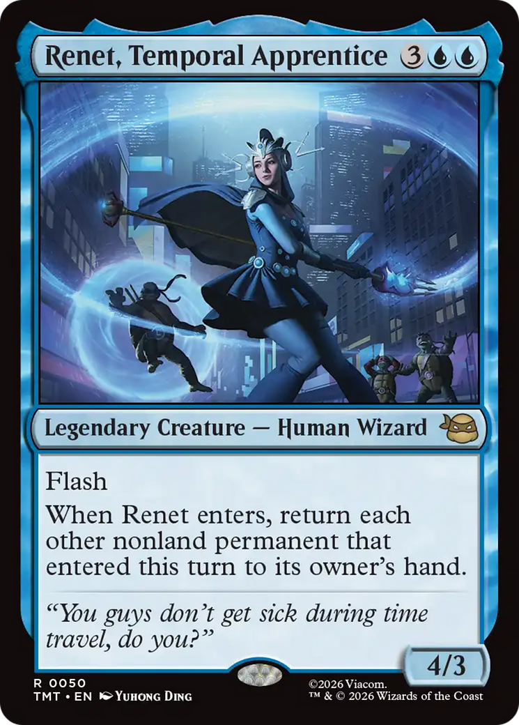 Renet, Temporal Apprentice [Teenage Mutant Ninja Turtles] | Game Master's Emporium (The New GME)