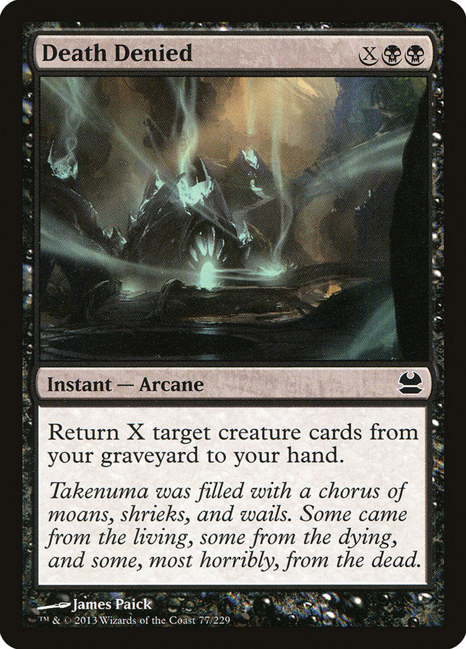 Death Denied [Modern Masters] | Game Master's Emporium (The New GME)