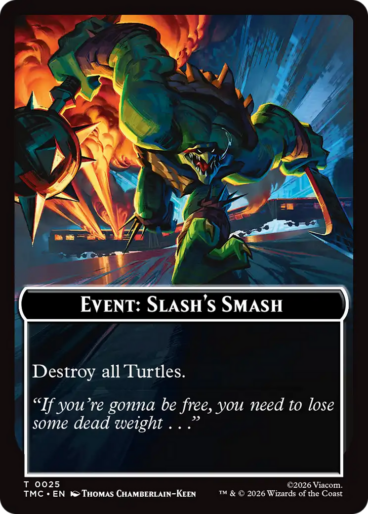 Event: Slash's Smash [Teenage Mutant Ninja Turtles Commander Tokens] | Game Master's Emporium (The New GME)