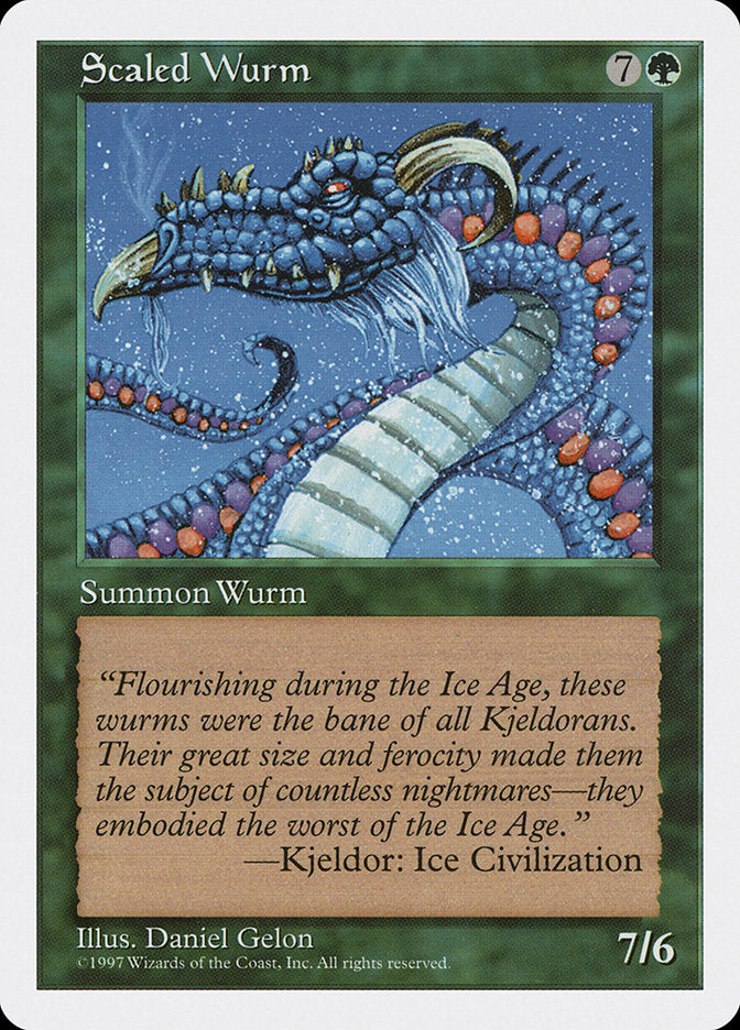 Scaled Wurm [Fifth Edition] | Game Master's Emporium (The New GME)