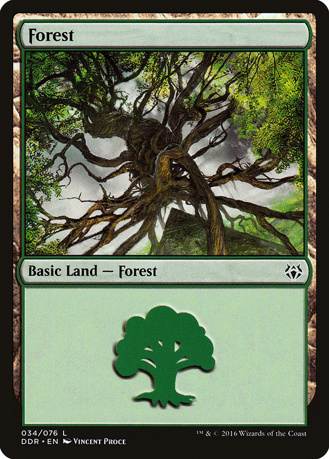 Forest (34) [Duel Decks: Nissa vs. Ob Nixilis] | Game Master's Emporium (The New GME)
