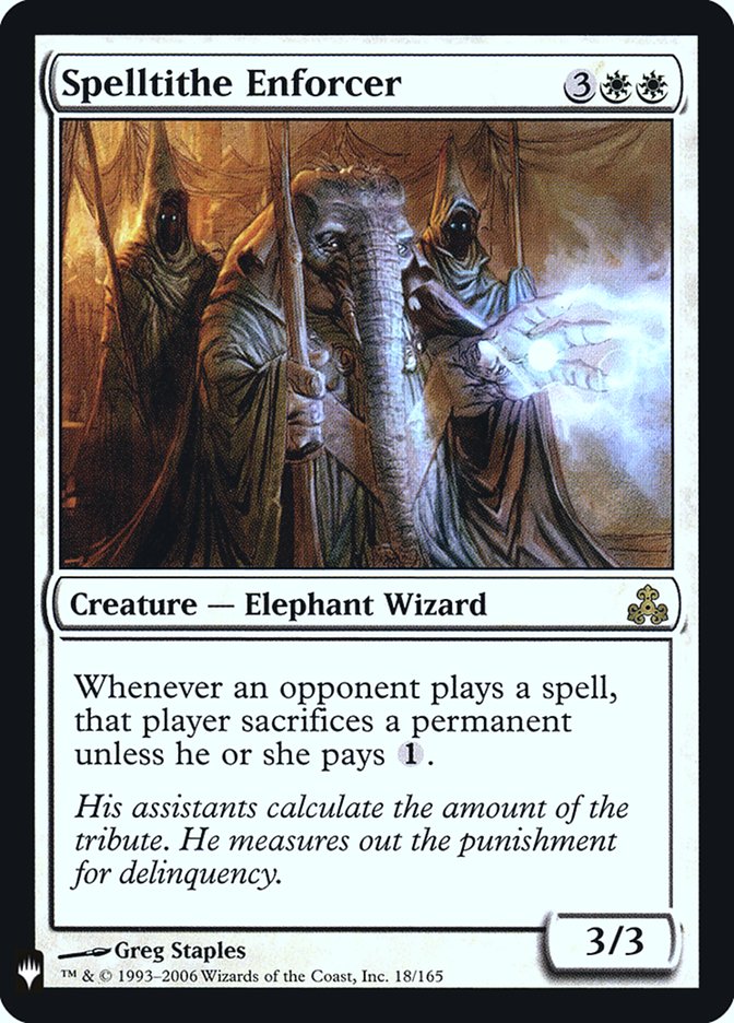 Spelltithe Enforcer [Mystery Booster] | Game Master's Emporium (The New GME)