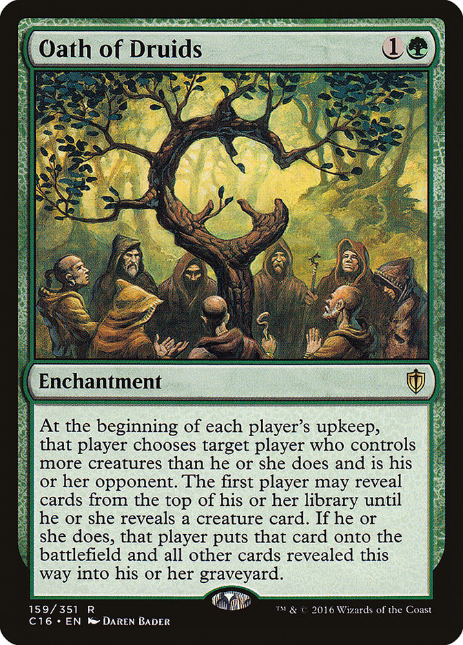 Oath of Druids [Commander 2016] | Game Master's Emporium (The New GME)