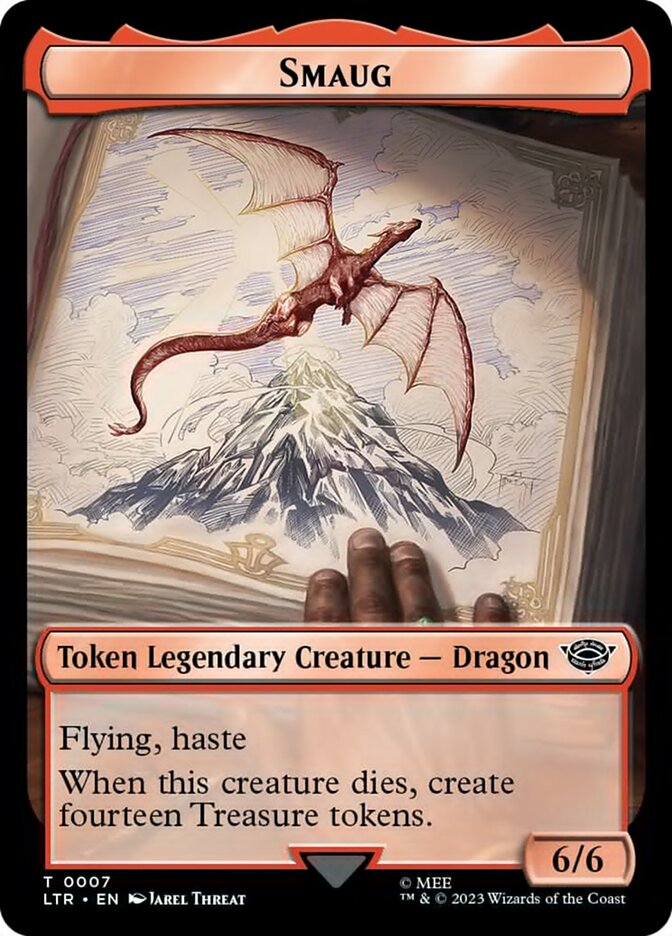 Smaug Token [The Lord of the Rings: Tales of Middle-Earth Tokens] | Game Master's Emporium (The New GME)