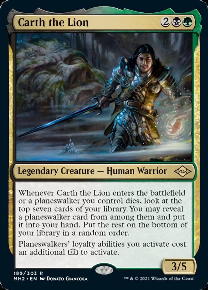 Carth the Lion [Modern Horizons 2] | Game Master's Emporium (The New GME)