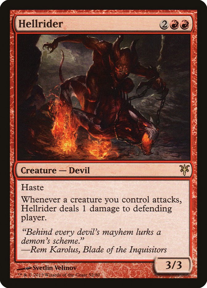 Hellrider [Duel Decks: Sorin vs. Tibalt] | Game Master's Emporium (The New GME)