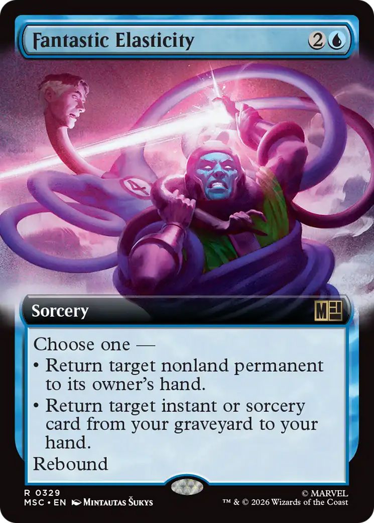 Fantastic Elasticity (Extended Art) [Marvel Super Heroes Commander] | Game Master's Emporium (The New GME)