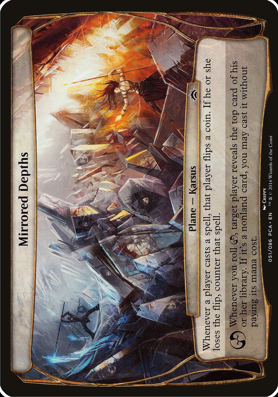 Mirrored Depths (Planes) [Planechase Anthology Planes] | Game Master's Emporium (The New GME)