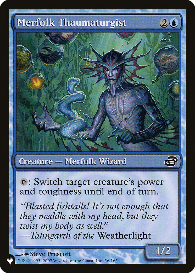Merfolk Thaumaturgist [The List] | Game Master's Emporium (The New GME)