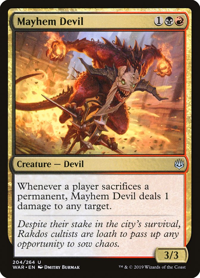 Mayhem Devil [War of the Spark] | Game Master's Emporium (The New GME)