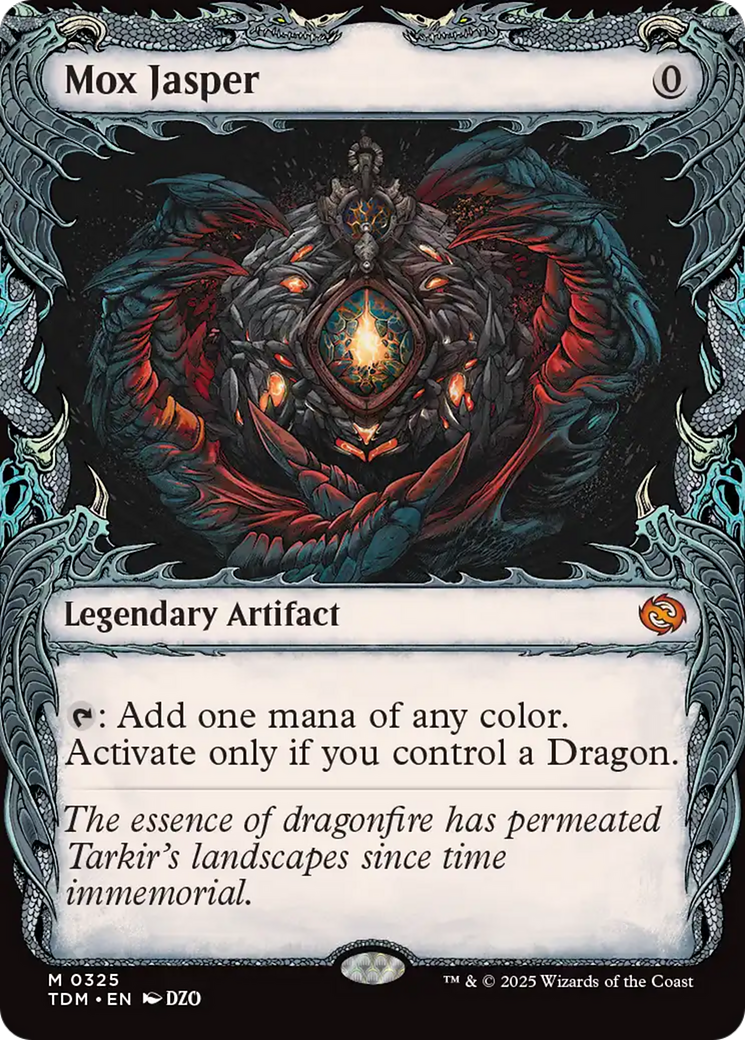 Mox Jasper (Showcase) [Tarkir: Dragonstorm] | Game Master's Emporium (The New GME)