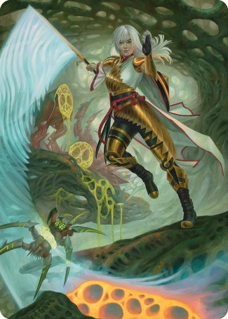 The Eternal Wanderer Art Card [Phyrexia: All Will Be One Art Series] | Game Master's Emporium (The New GME)