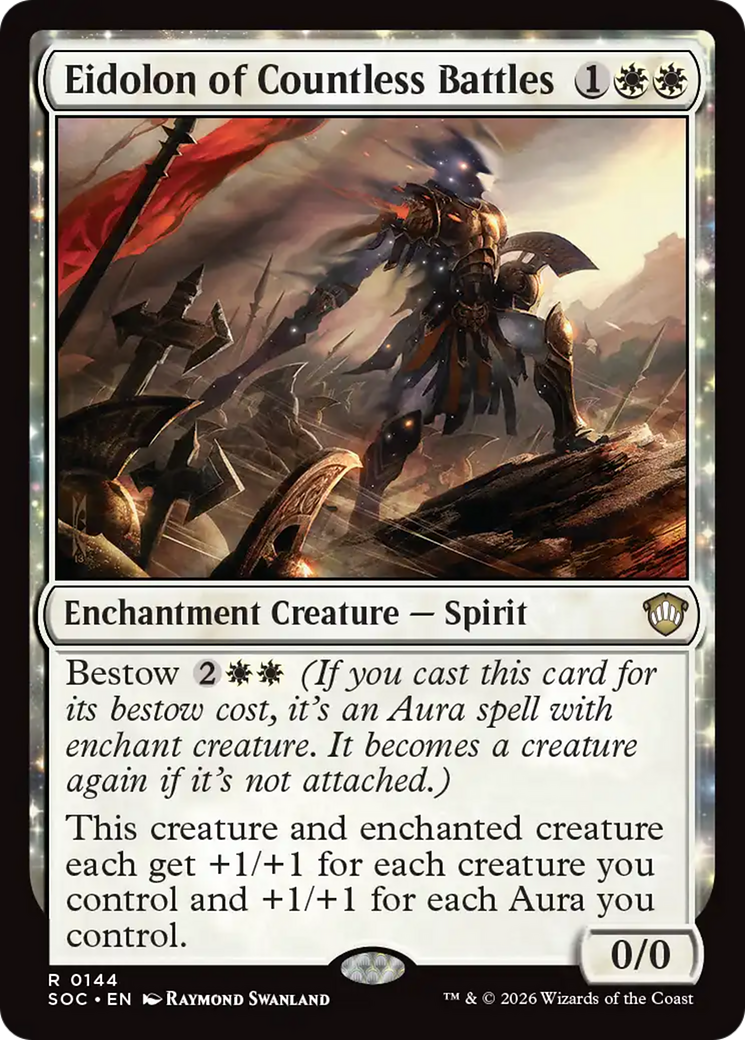 Eidolon of Countless Battles [Secrets of Strixhaven Commander] | Game Master's Emporium (The New GME)