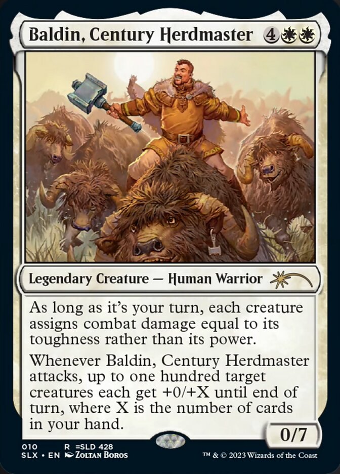 Baldin, Century Herdmaster [Secret Lair: Universes Within] | Game Master's Emporium (The New GME)