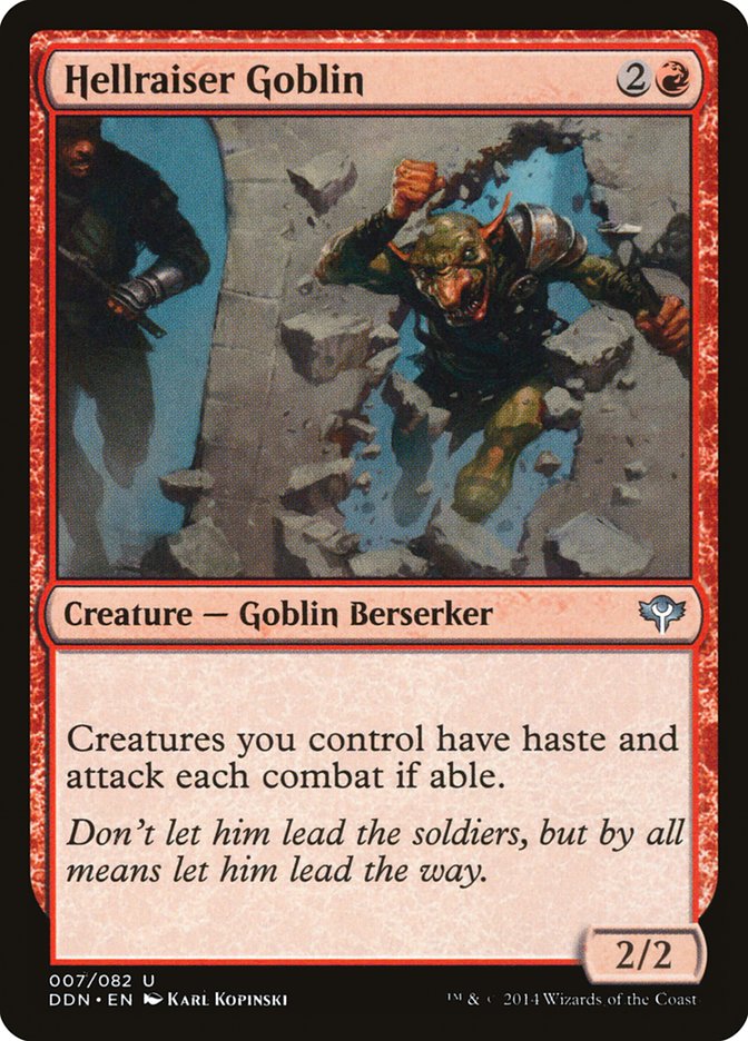 Hellraiser Goblin [Duel Decks: Speed vs. Cunning] | Game Master's Emporium (The New GME)