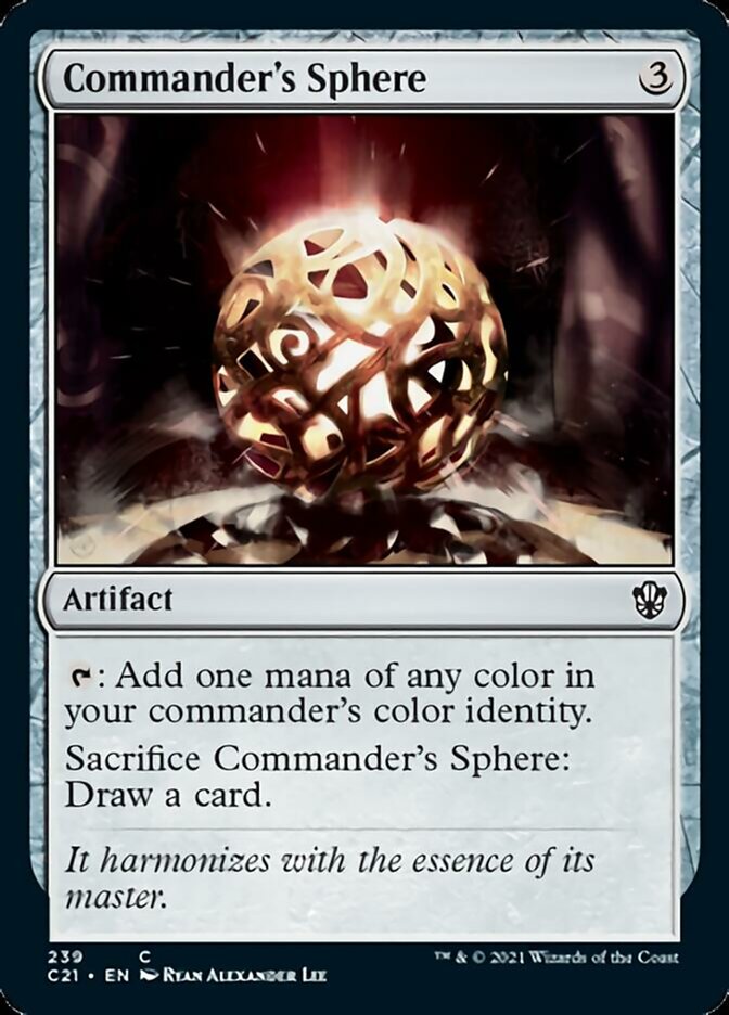 Commander's Sphere [Commander 2021] | Game Master's Emporium (The New GME)