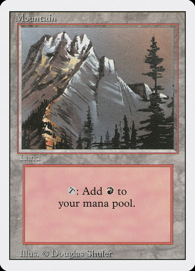 Mountain (Snow Top / Highest Point on Left) [Revised Edition] | Game Master's Emporium (The New GME)