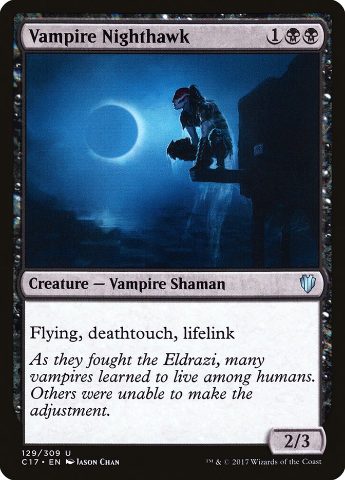 Vampire Nighthawk [Commander 2017] | Game Master's Emporium (The New GME)