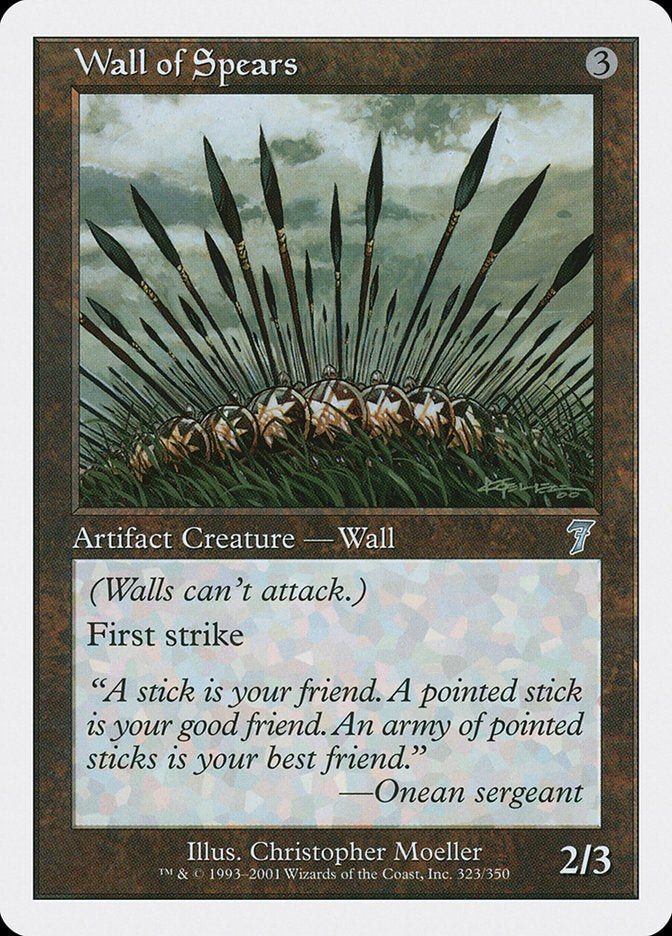 Wall of Spears [Seventh Edition] | Game Master's Emporium (The New GME)