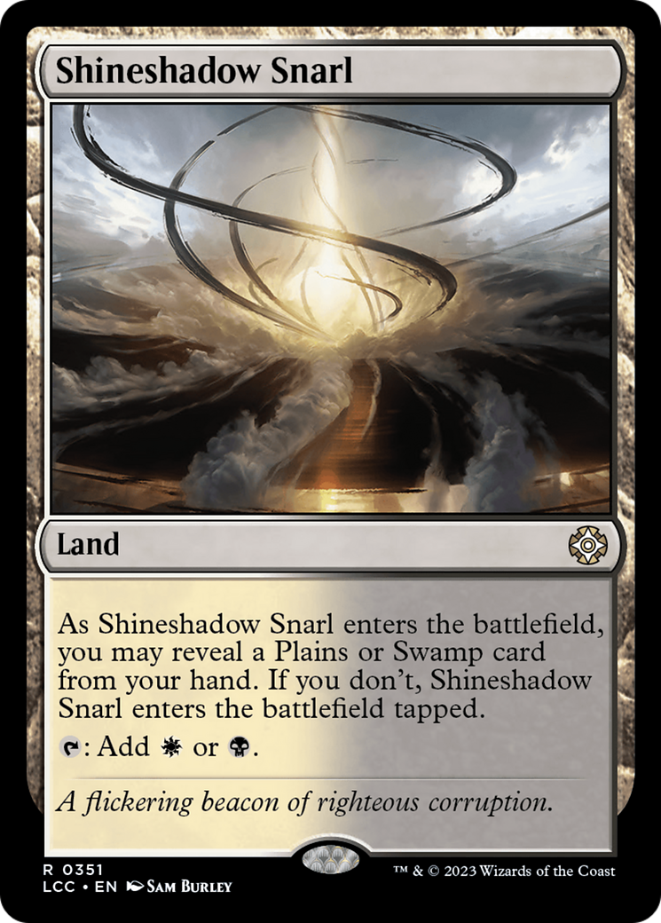 Shineshadow Snarl [The Lost Caverns of Ixalan Commander] | Game Master's Emporium (The New GME)