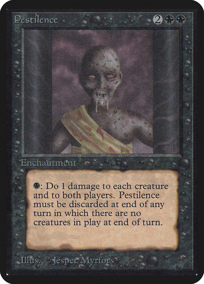 Pestilence [Alpha Edition] | Game Master's Emporium (The New GME)