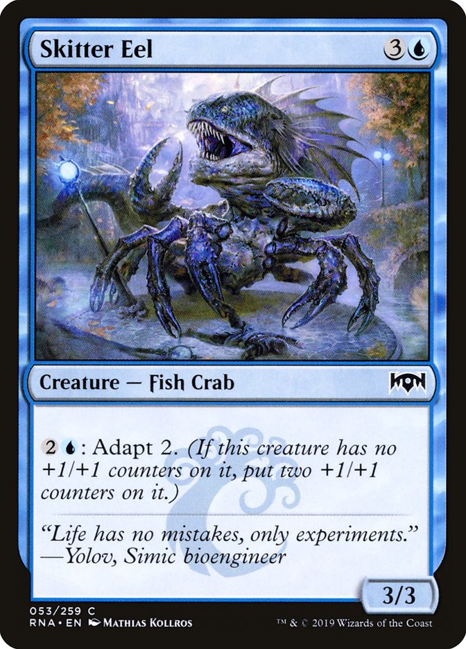 Skitter Eel [Ravnica Allegiance] | Game Master's Emporium (The New GME)