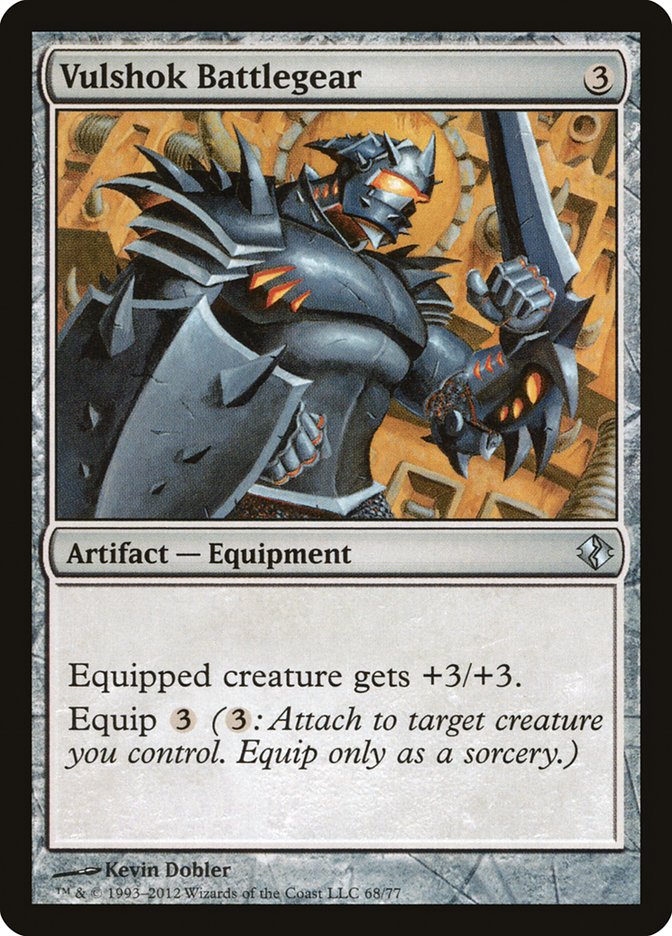Vulshok Battlegear [Duel Decks: Venser vs. Koth] | Game Master's Emporium (The New GME)