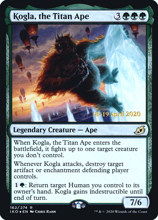 Kogla, the Titan Ape [Ikoria: Lair of Behemoths Prerelease Promos] | Game Master's Emporium (The New GME)