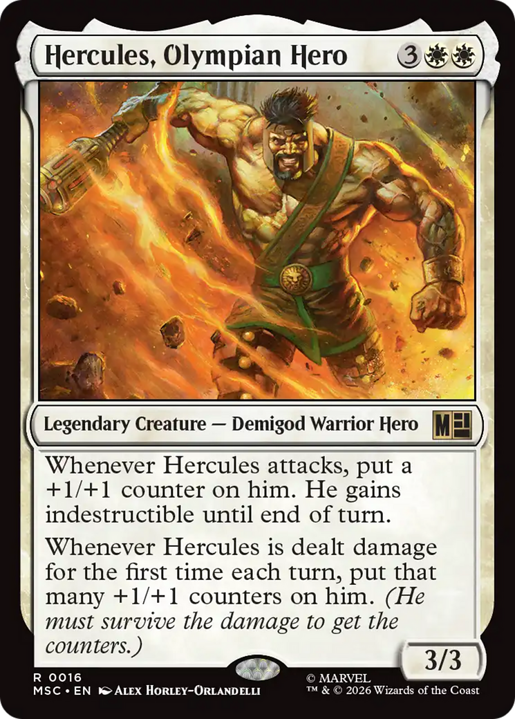 Hercules, Olympian Hero [Marvel Super Heroes Commander] | Game Master's Emporium (The New GME)