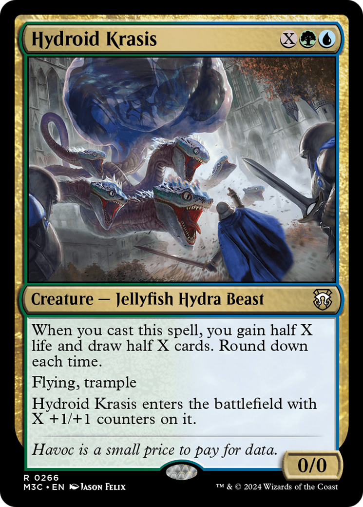 Hydroid Krasis (Ripple Foil) [Modern Horizons 3 Commander] | Game Master's Emporium (The New GME)
