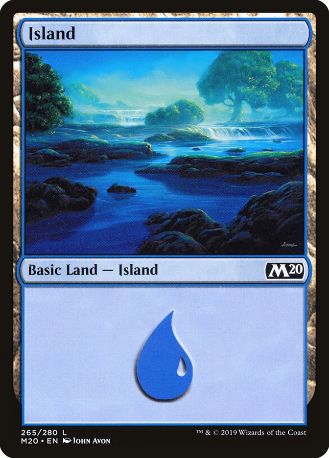 Island (265) [Core Set 2020] | Game Master's Emporium (The New GME)