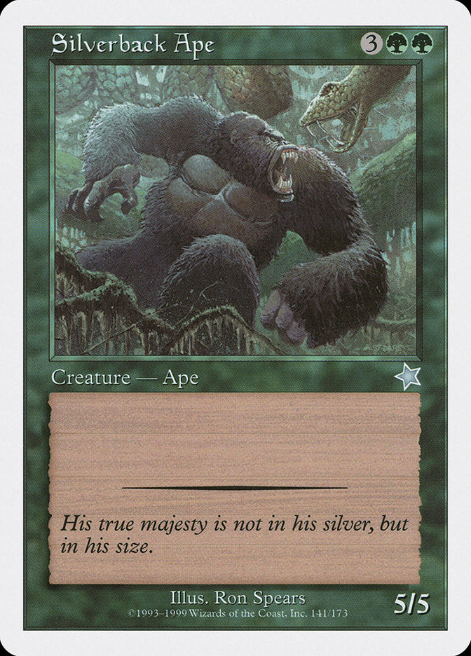 Silverback Ape [Starter 1999] | Game Master's Emporium (The New GME)
