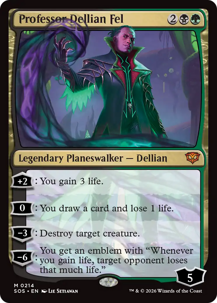 Professor Dellian Fel [Secrets of Strixhaven] | Game Master's Emporium (The New GME)