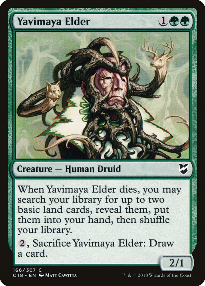 Yavimaya Elder [Commander 2018] | Game Master's Emporium (The New GME)
