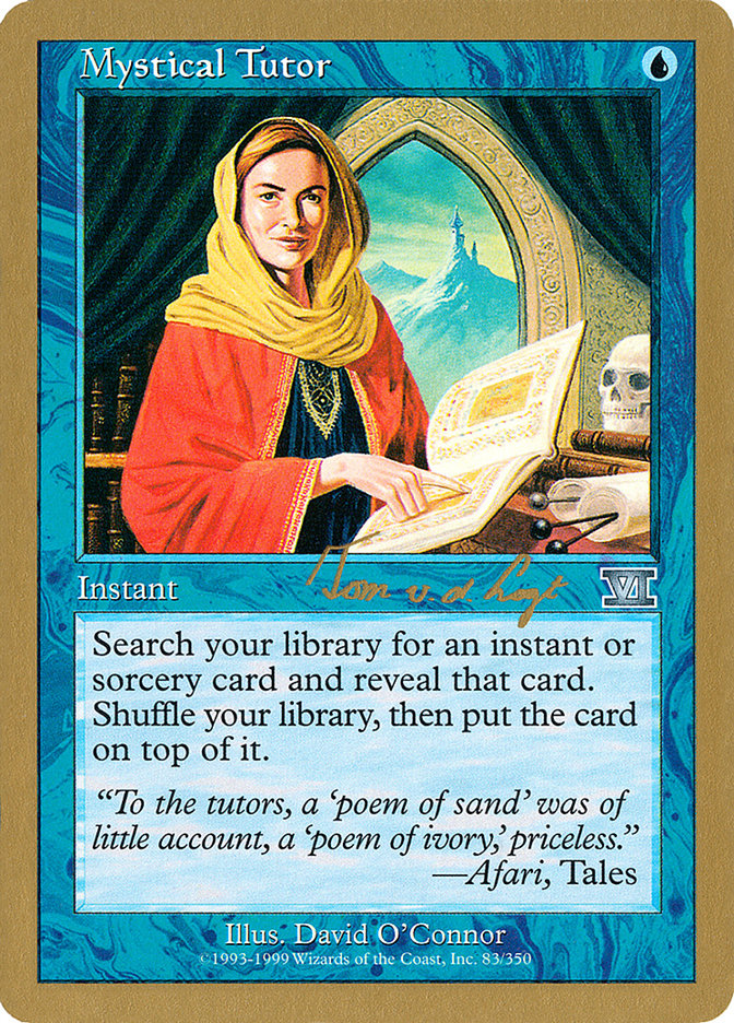 Mystical Tutor (Tom van de Logt) [World Championship Decks 2000] | Game Master's Emporium (The New GME)