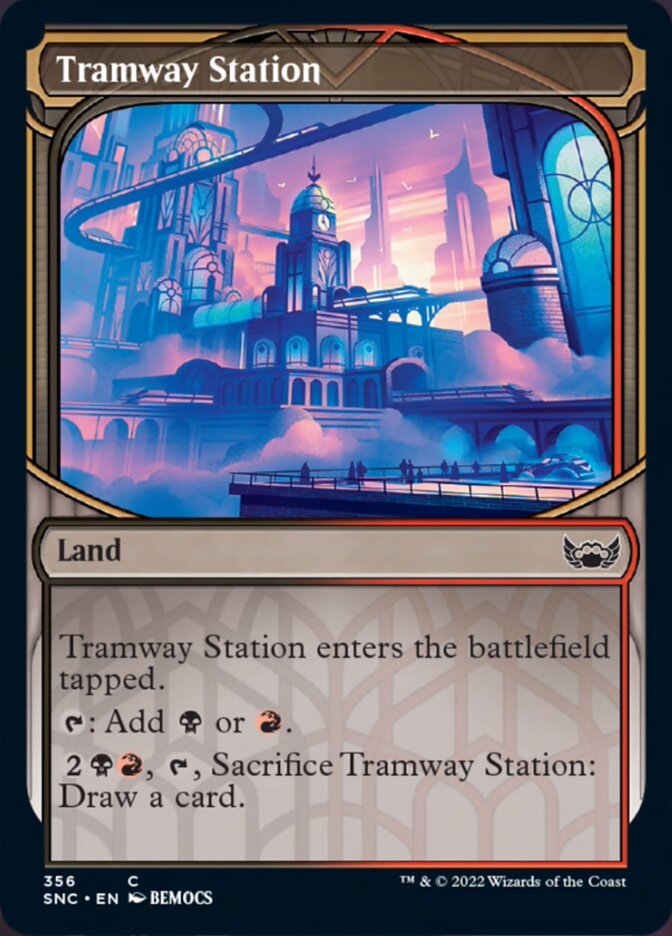 Tramway Station (Showcase Skyscraper) [Streets of New Capenna] | Game Master's Emporium (The New GME)