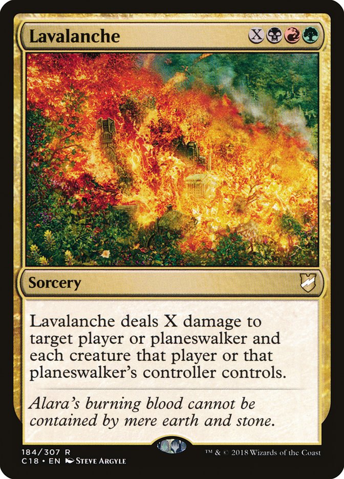 Lavalanche [Commander 2018] | Game Master's Emporium (The New GME)