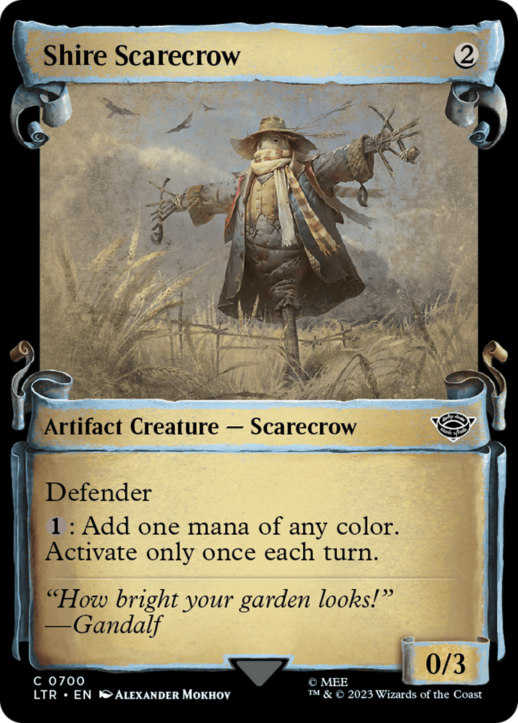 Shire Scarecrow [The Lord of the Rings: Tales of Middle-Earth Showcase Scrolls] | Game Master's Emporium (The New GME)